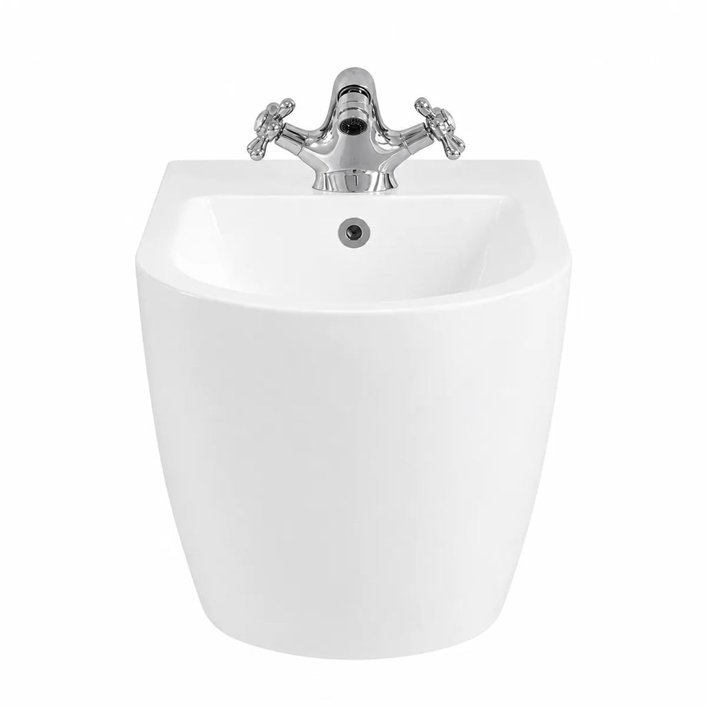 The FlowLux Stella – Matte Black Smart Toilet