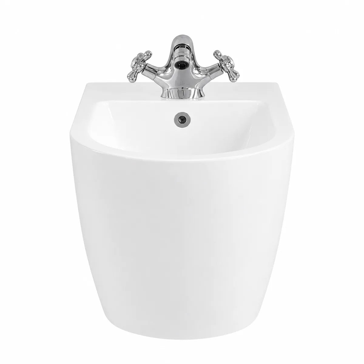 The FlowLux Stella – Matte Black Smart Toilet